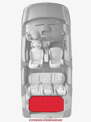 ЭВА коврики «Queen Lux» багажник для Honda Accord Coupe (5G)